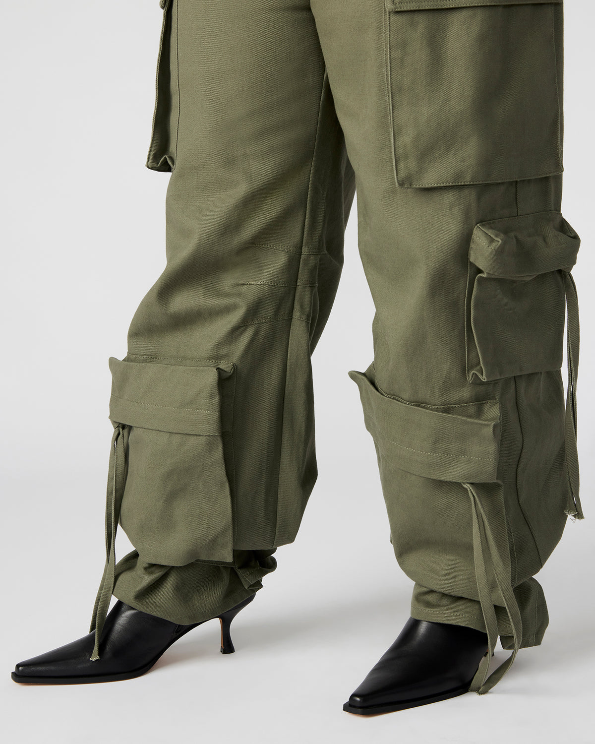 Steve Madden DUO Olive Women's Utility Cargo Pants