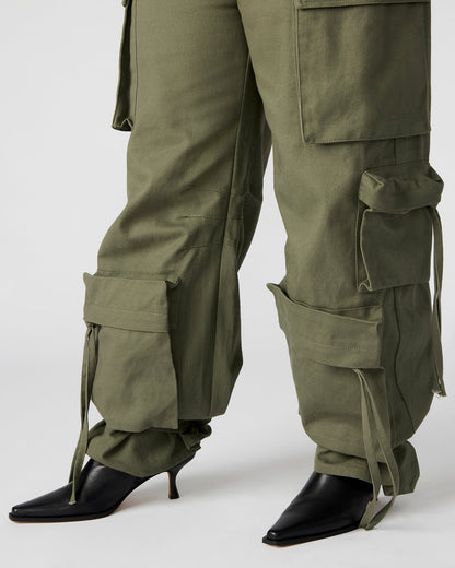 Steve Madden DUO Olive Women's Utility Cargo Pants