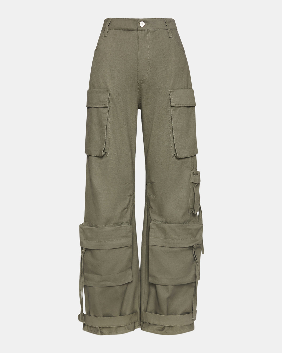 Steve Madden DUO Olive Women's Utility Cargo Pants