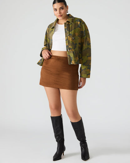 Steve Madden CINDI Skort Chicory Coffee Women's Mini Skort