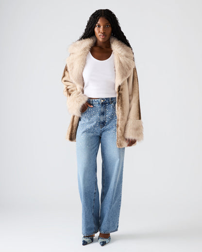 Steve Madden TAYLOR Jean Forever Blue Women's Cutout Jeans
