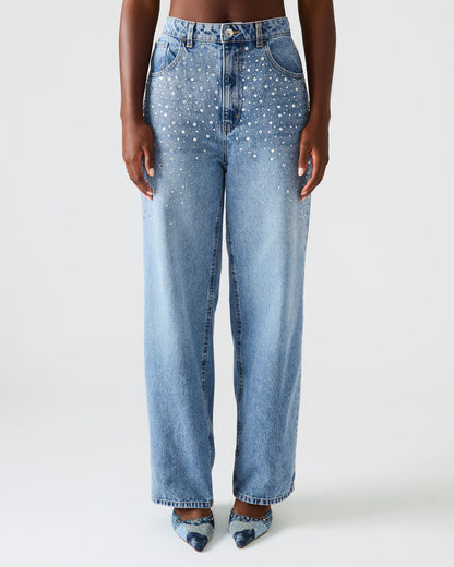 Steve Madden TAYLOR Jean Forever Blue Women's Cutout Jeans