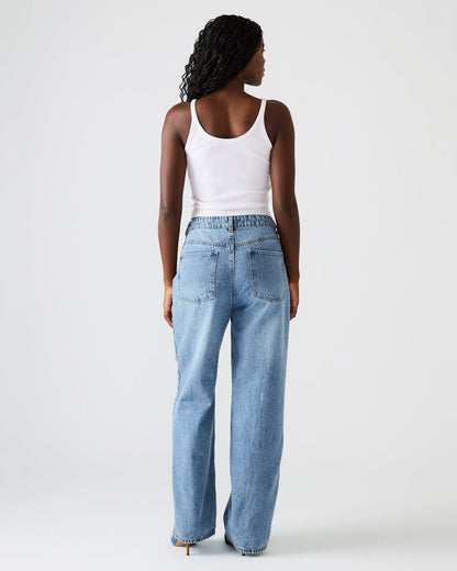 Steve Madden TAYLOR Jean Forever Blue Women's Cutout Jeans