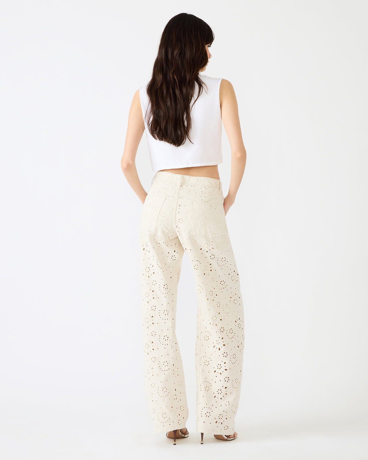 Steve Madden RORI Sea Mist Straight-Leg Denim Women's Bottoms