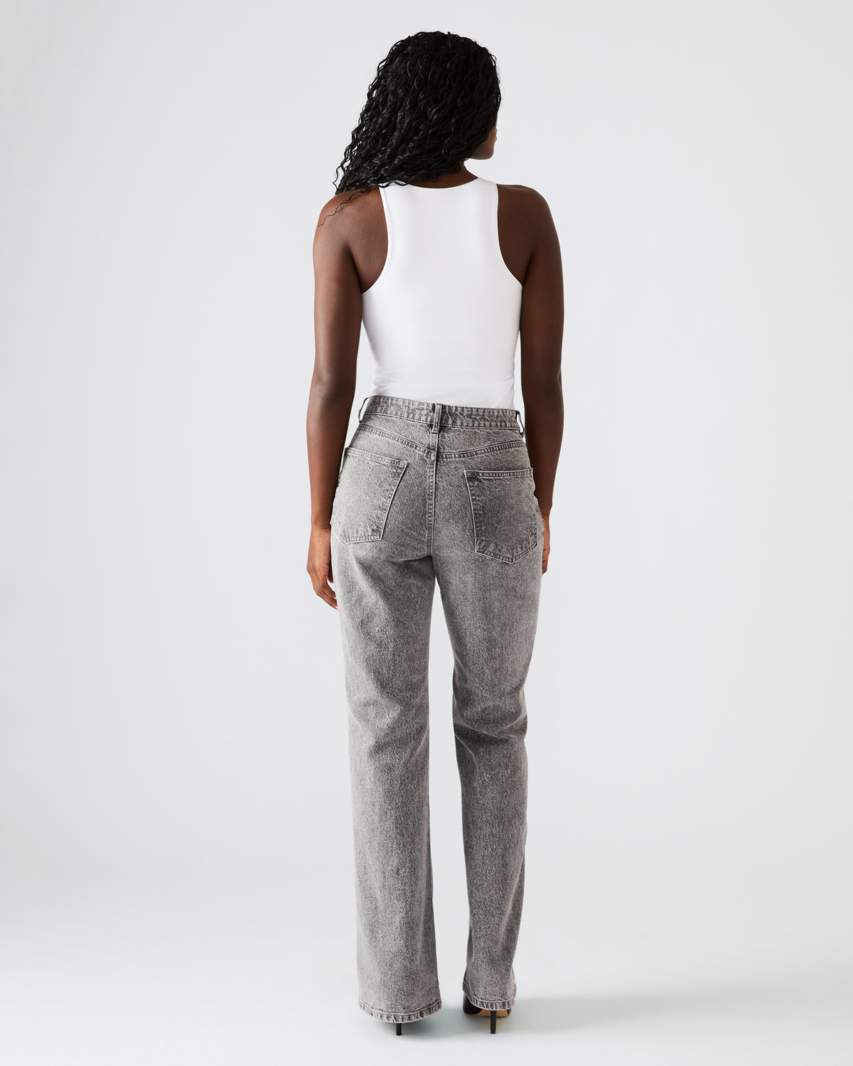 Steve Madden IRYS Fog Denim Straigh-Leg Women's Jean