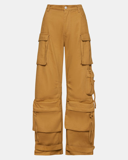 Steve Madden DUO Khaki Women's Utility Cargo Pants