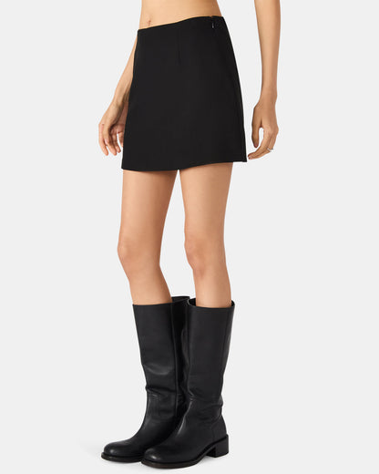 Steve Madden CINDI Black Women's Essential Mini Skort