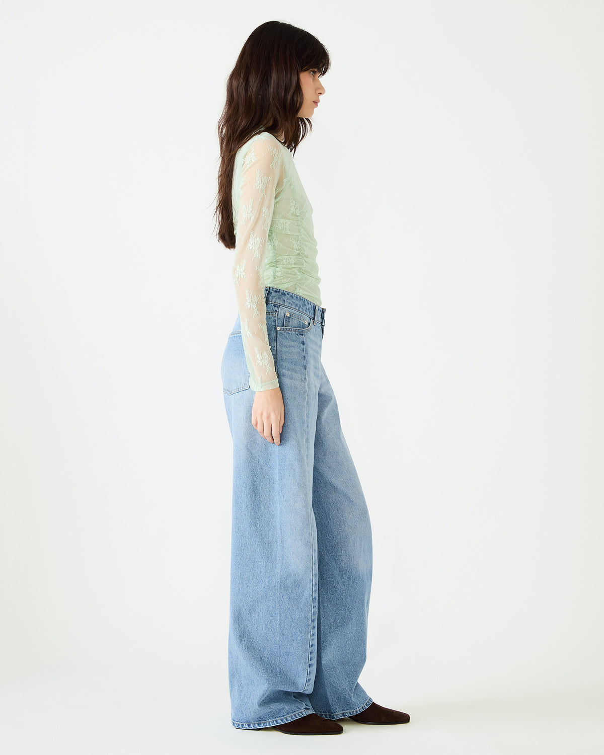 Steve Madden RORI Forever Blue Straight-Leg Denim Women's Bottoms