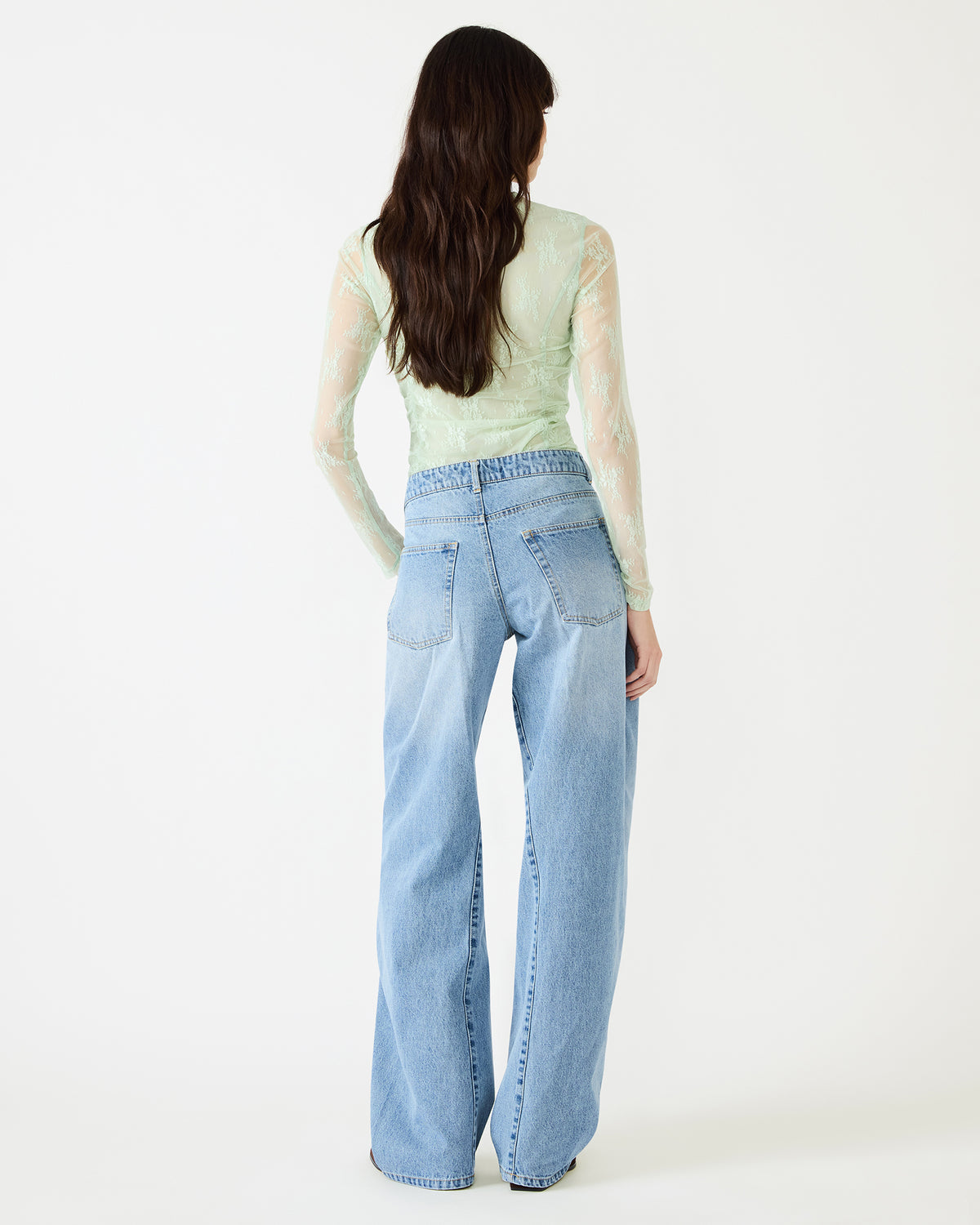 Steve Madden RORI Forever Blue Straight-Leg Denim Women's Bottoms