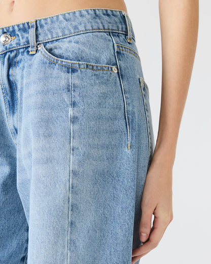 Steve Madden RORI Forever Blue Straight-Leg Denim Women's Bottoms