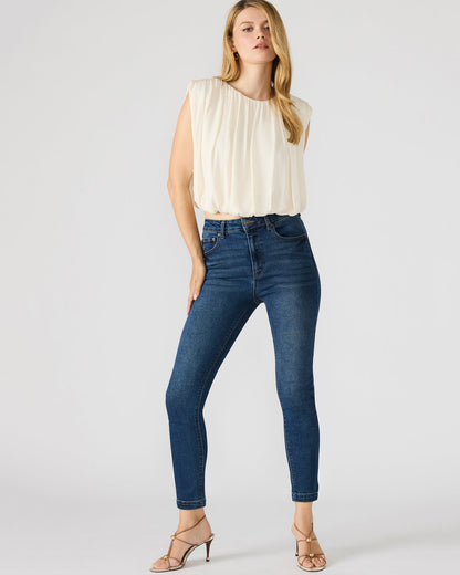 Steve Madden LONA Midnight Blue Denm Skinny Women's Jeans