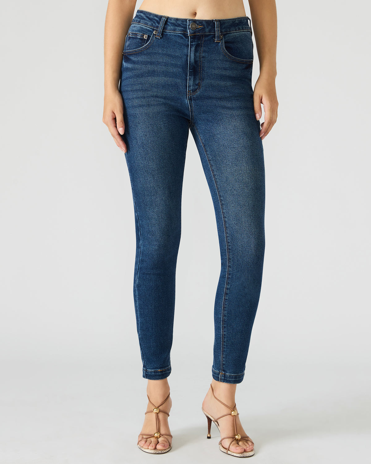 Steve Madden LONA Midnight Blue Denm Skinny Women's Jeans
