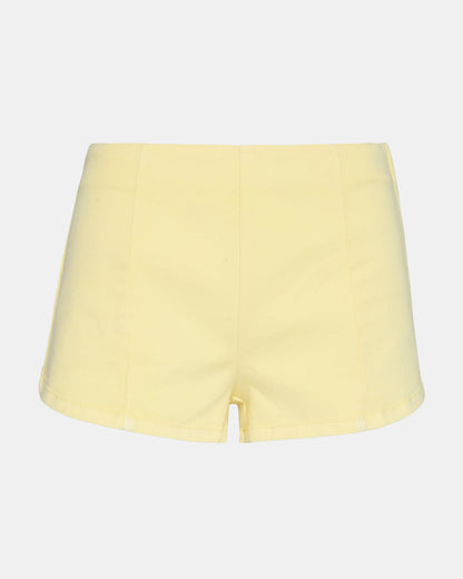 Steve Madden LONNIE Gold Glow High-Rise Pull-On Women's Short