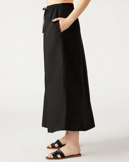 Steve Madden SUNNY Skirt Black | Women's A-Line Maxi Skirt