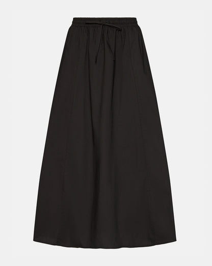 Steve Madden SUNNY Skirt Black | Women's A-Line Maxi Skirt