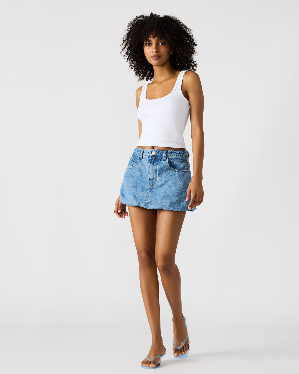 Steve Madden SIMONA Denim Women's Mini Skirt