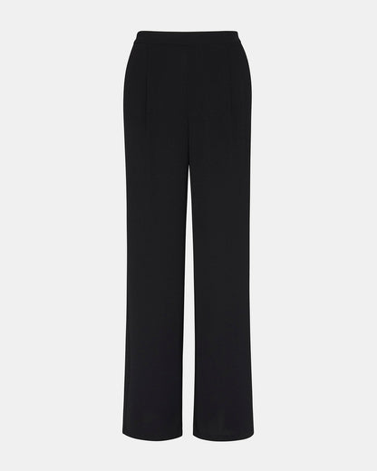 Steve Madden PAYTON Pant Black | Women's Wide Leg Trousers