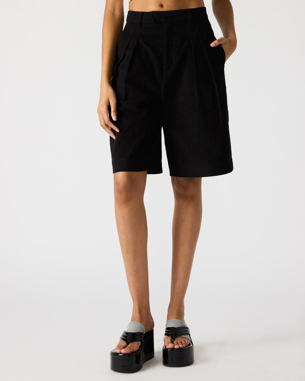 Steve Madden IVANA Black Women's Shorts