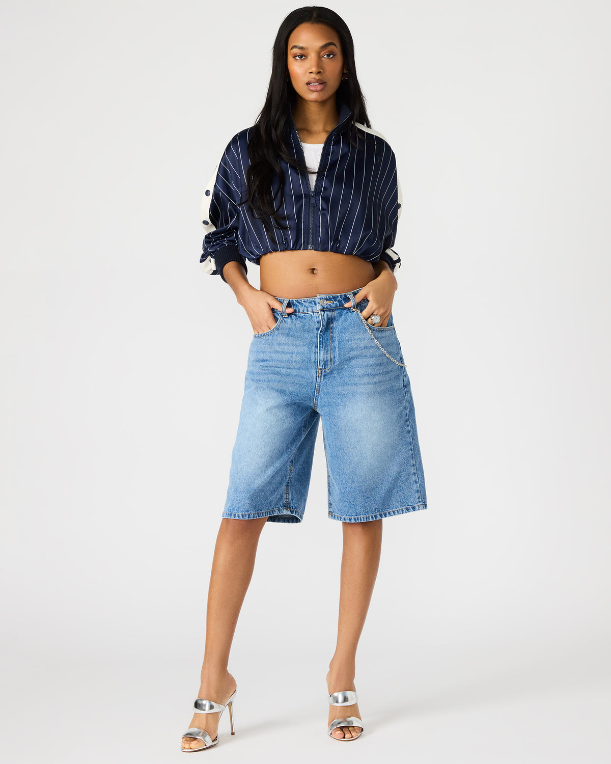 Steve Madden MAGDALEN Women's Denim Shorts