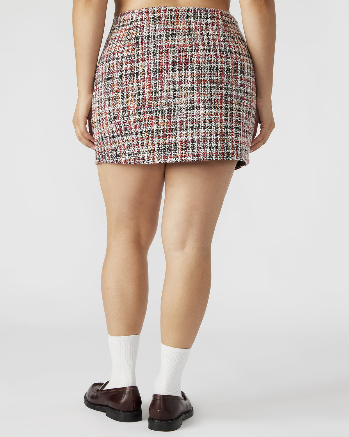 Steve Madden MATTEA Skirt Red Multi | Women's Speckled Mini Skirt