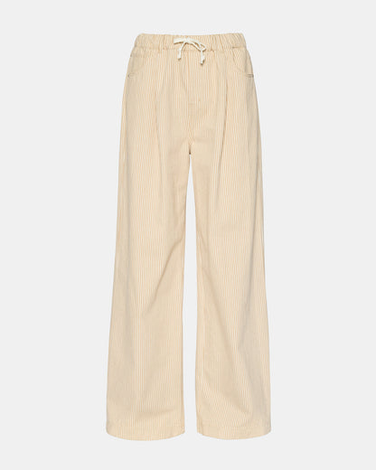 Steve Madden MINORCA Khaki Women's Wide-Leg Tie-Front Pant