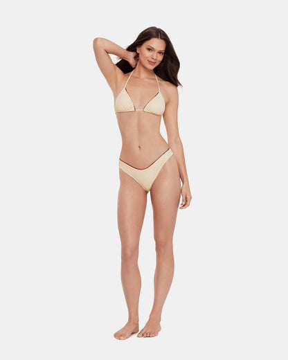 Steve Madden CROCHET BIKINI BOTTOM Pearl Women's Bikini Bottom
