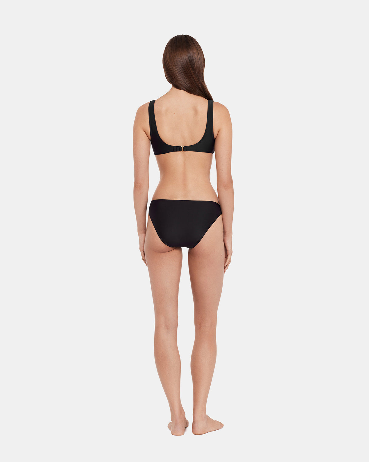 Steve Madden SLEEK 'N CHIC BIKINI BOTTOM Black Women's Bikini Bottom