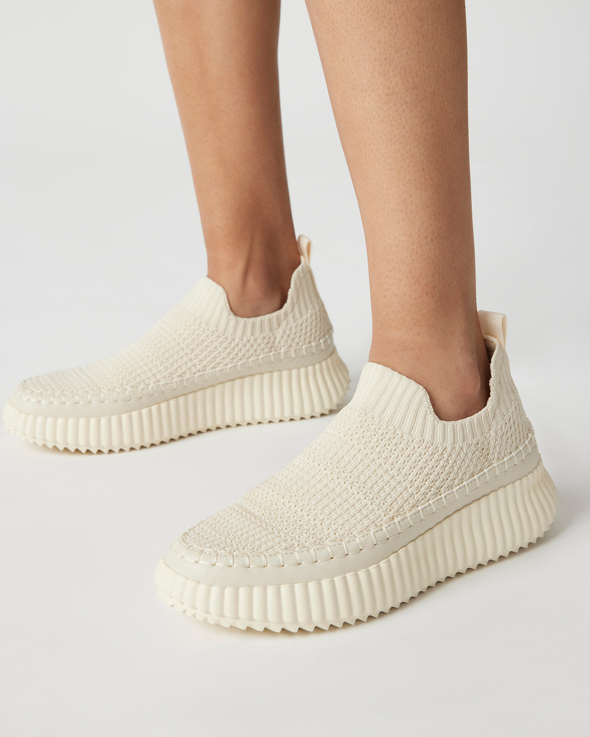 Steve Madden SAMARAH Beige Low Top Slip On Sneaker | Women's Sneakers