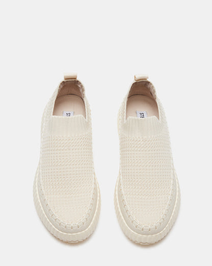 Steve Madden SAMARAH Beige Low Top Slip On Sneaker | Women's Sneakers
