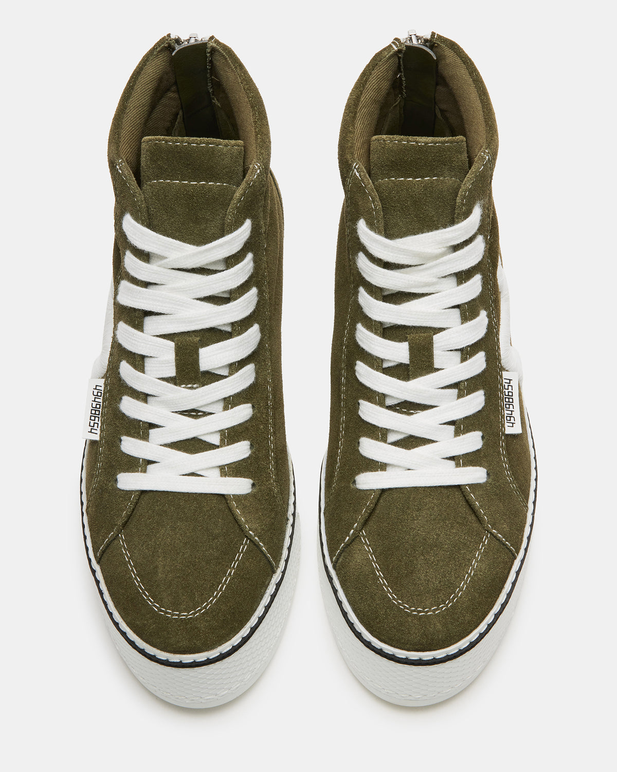 Steve Madden DECKY Olive Platform Sneaker | Women's Sneakers