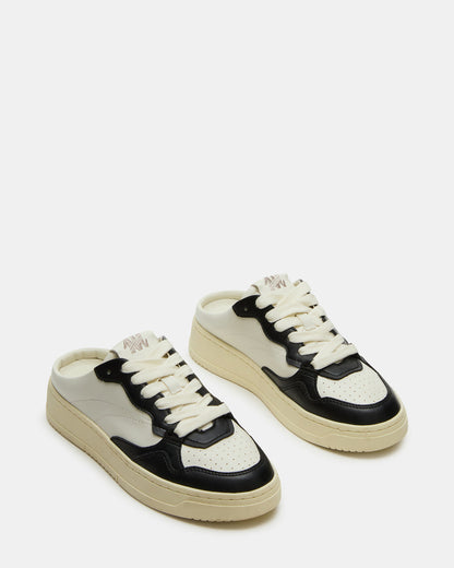 Steve Madden JENSEN Black Multi Slip-On Low-Top Mule Sneaker | Women's Sneakers