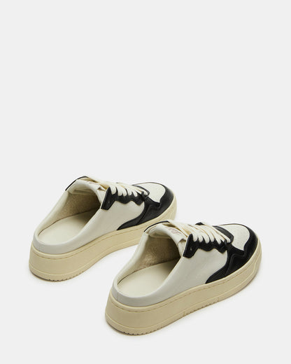 Steve Madden JENSEN Black Multi Slip-On Low-Top Mule Sneaker | Women's Sneakers