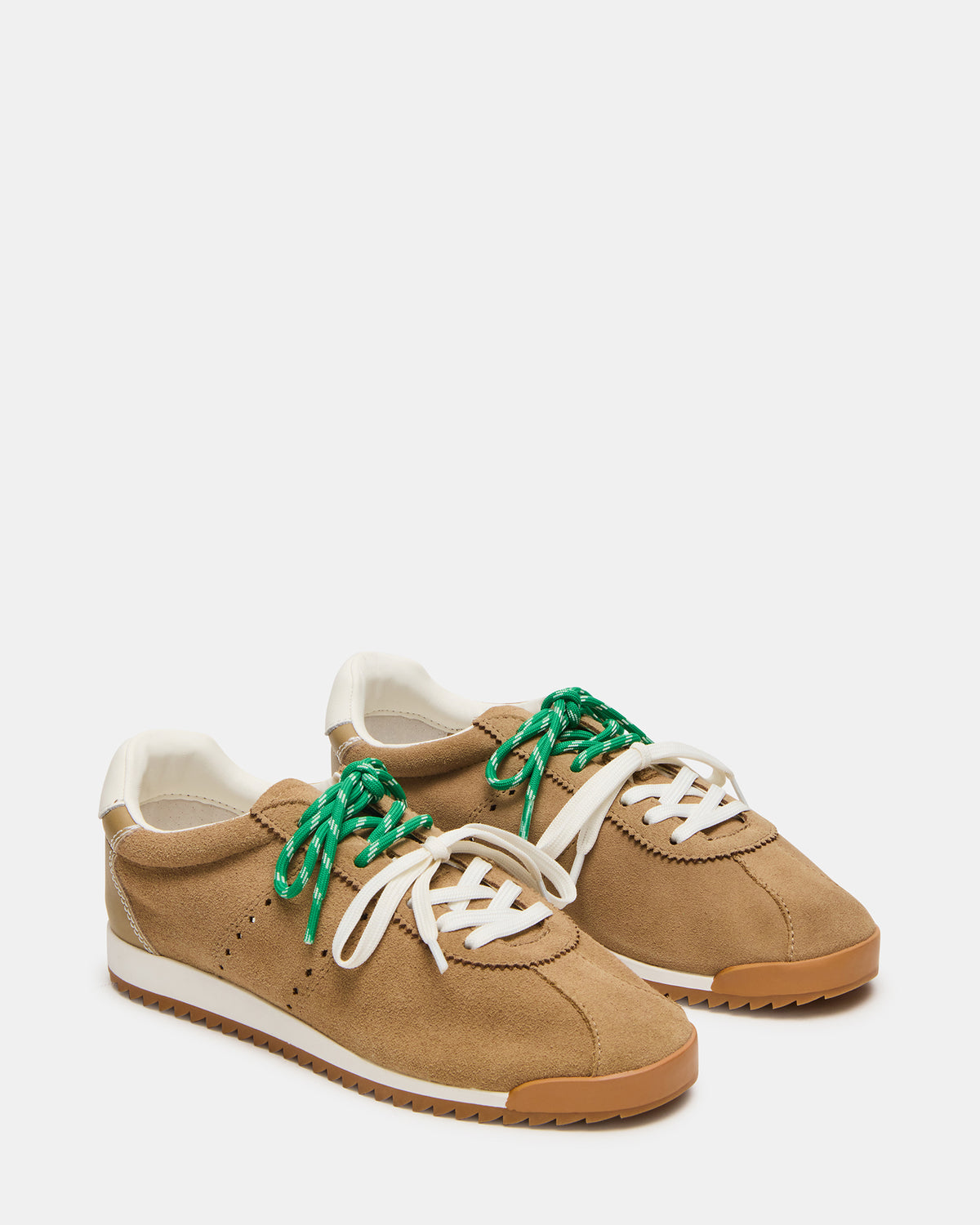 Steve Madden MIRAGE Sand Suede Women's Low-Top Sneaker